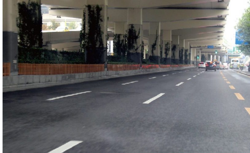 共和新路道路大修工程路面